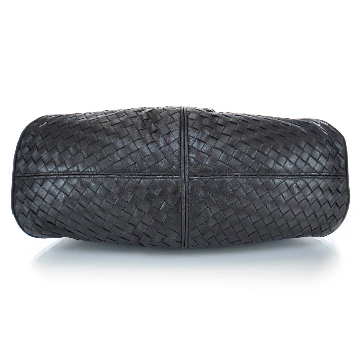 Nappa Intrecciato Ball Hobo Nero