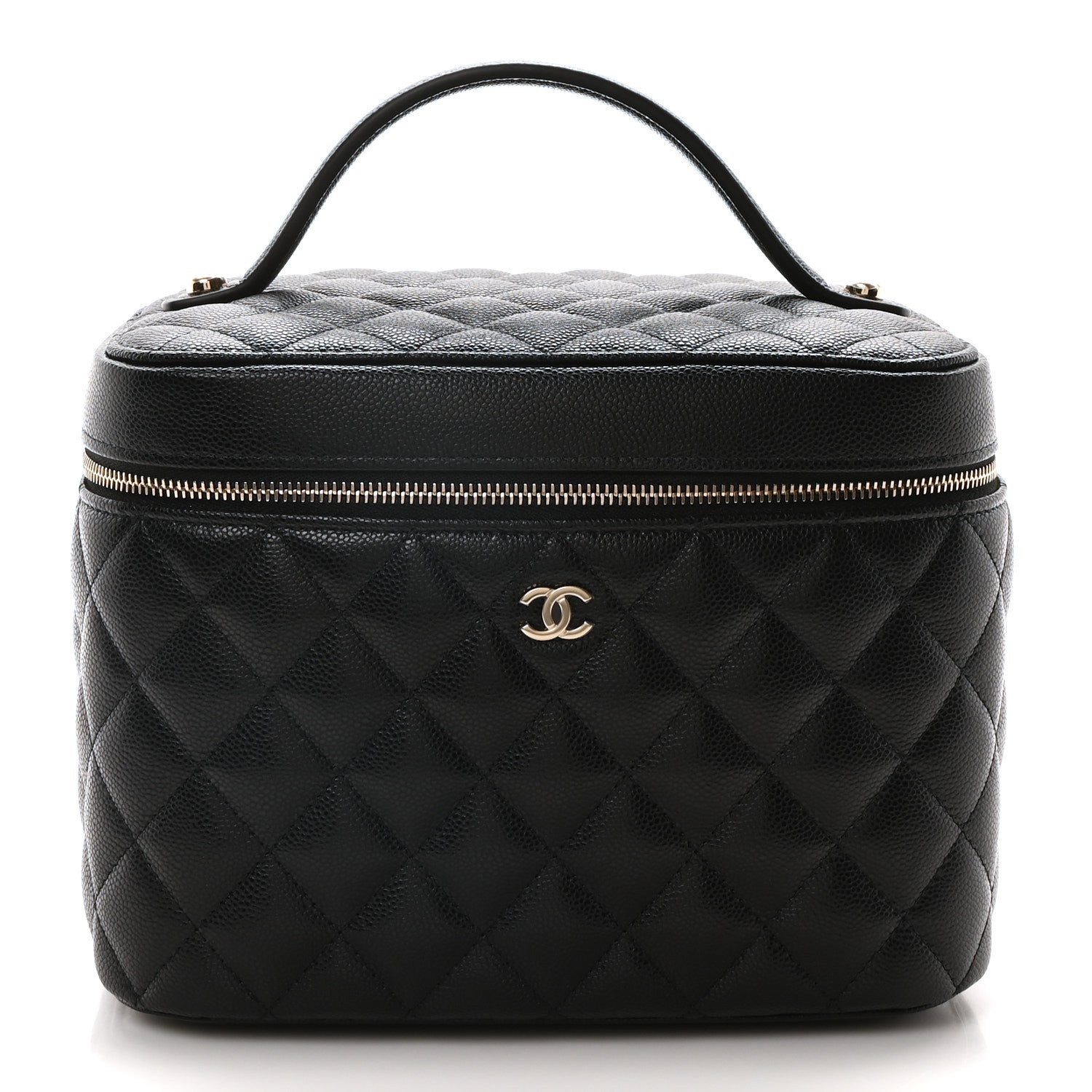Chanel Caviar Quilted Large Vanity Pouch Black 1 of 11
