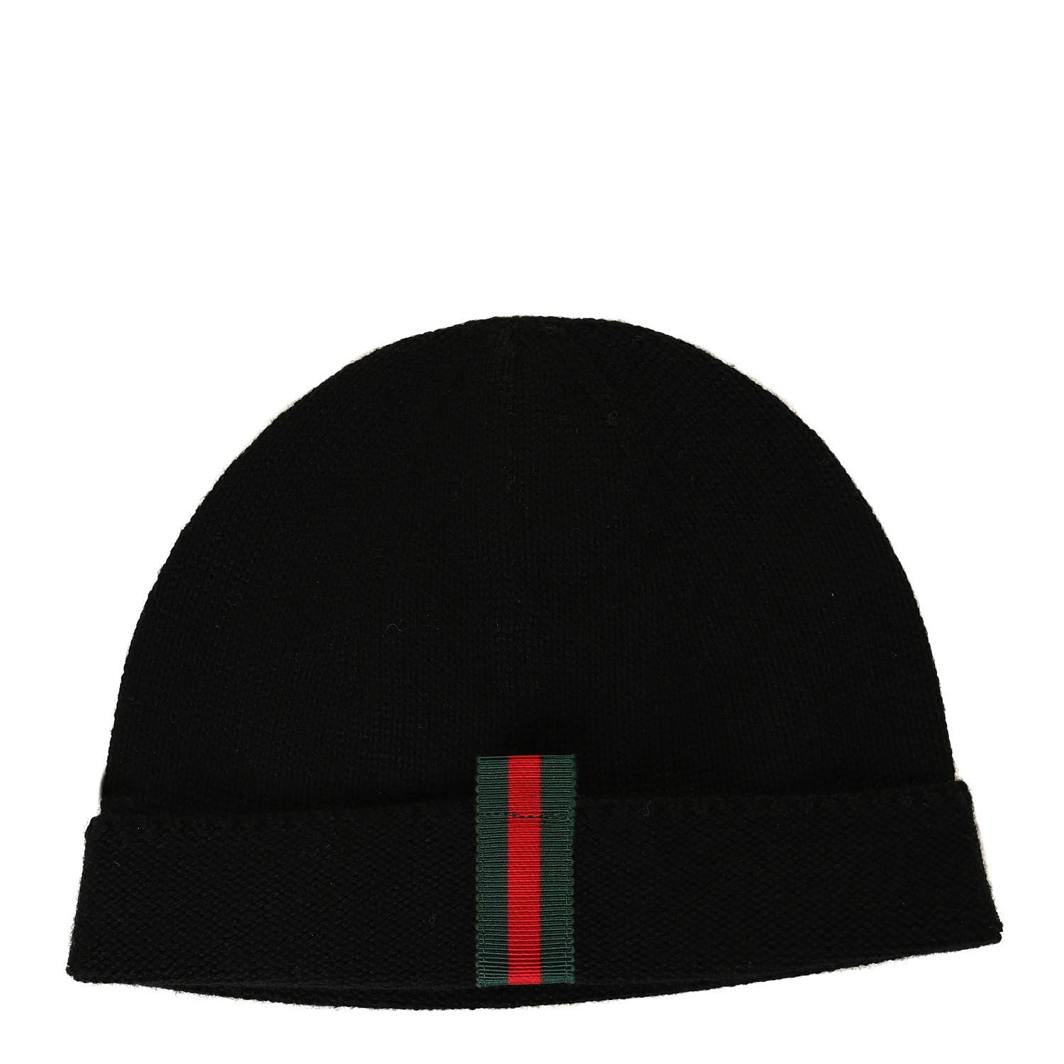 Gucci Wool Web Childrens Beanie Hat M Navy 1 of 4