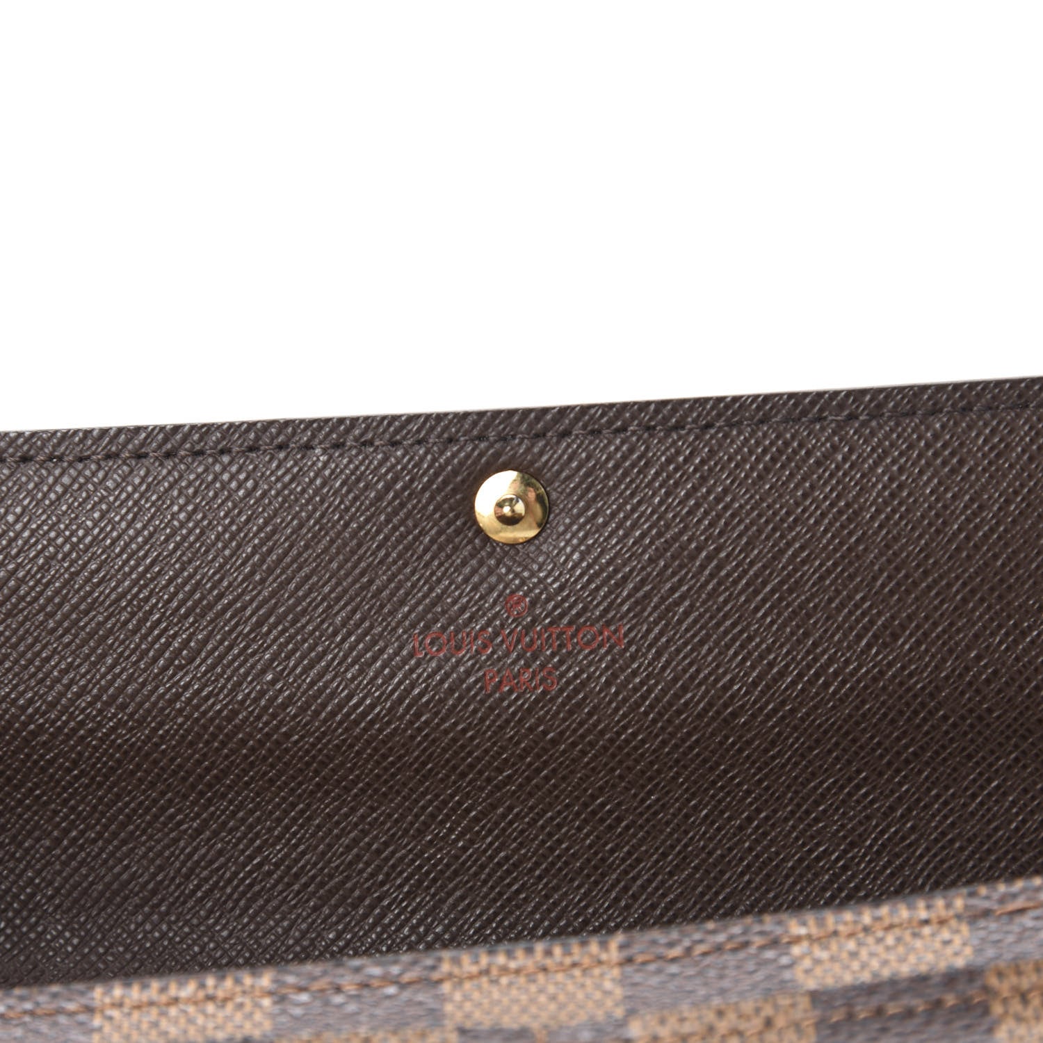 Louis Vuitton Damier Ebene Sarah Wallet 6 of 8