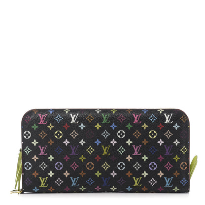 Louis Vuitton Monogram Multicolor Insolite Wallet Black Pistache 1 of 9