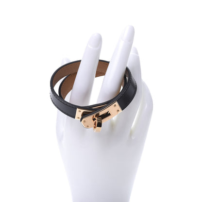 Hermes Box Kelly Double Tour Bracelet T3 Black 2 of 4