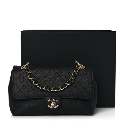 Chanel Caviar Quilted City Walk Flap Black 13 of 13