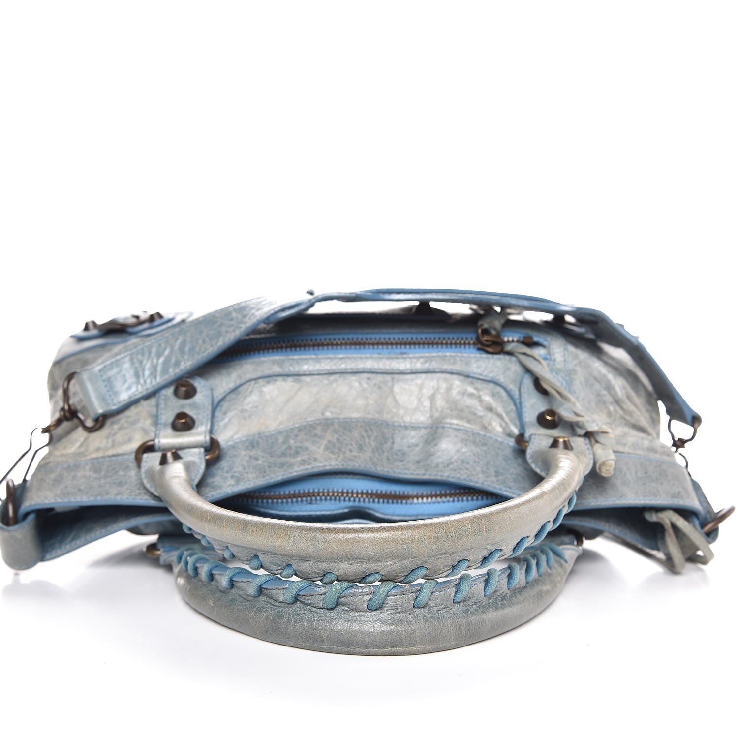 Balenciaga Agneau Classic Hardware First Sky Blue 9 of 9