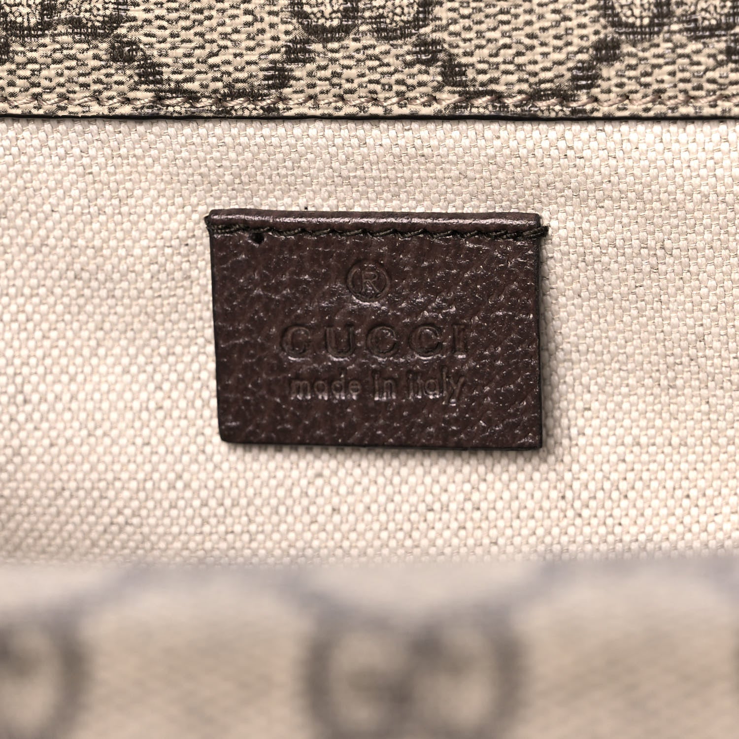 Gucci GG Supreme Monogram Web Small Neo Vintage Double Flap Messenger Bag Beige New Acero 8 of 14