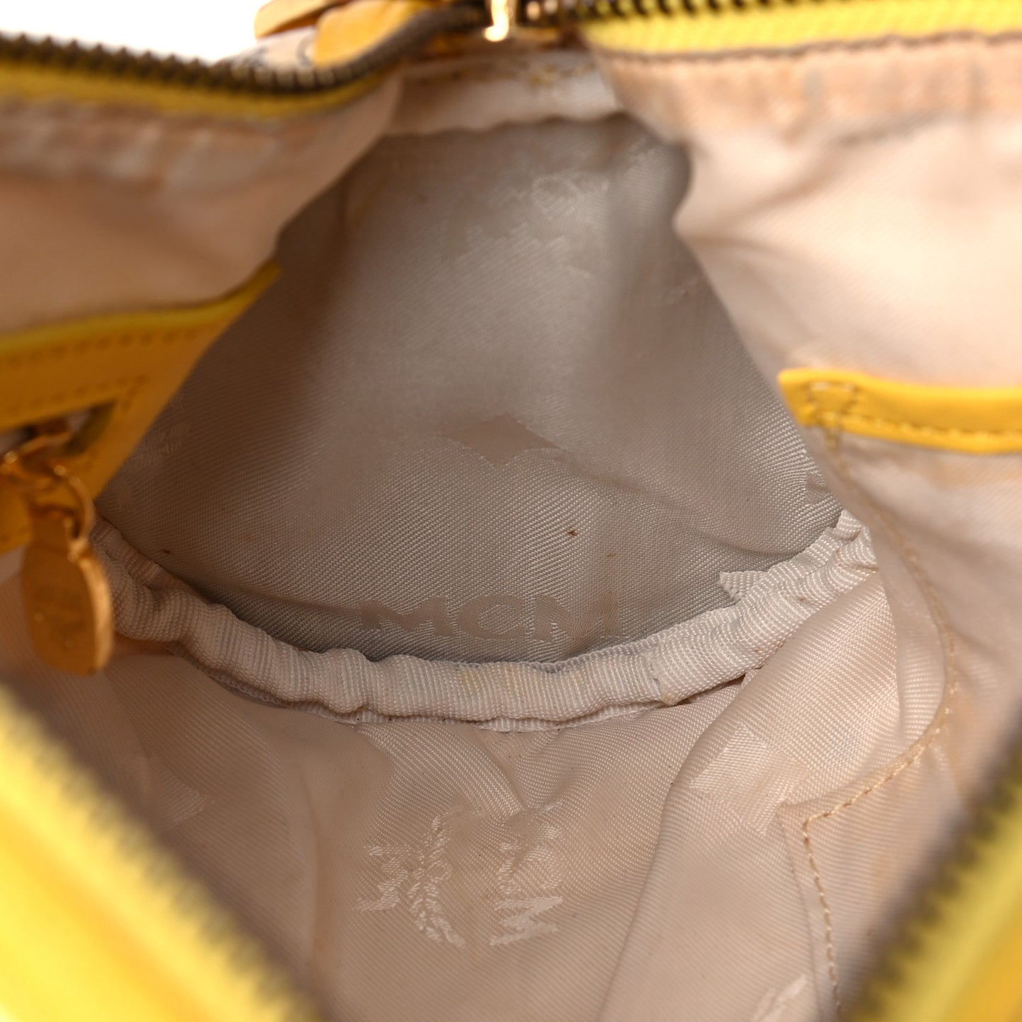 Visetos Barrel Bag White Yellow
