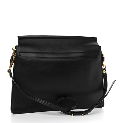 Chloe Suede Wonder Woman Patchwork Medium Faye Shoulder Bag Black 2 of 12