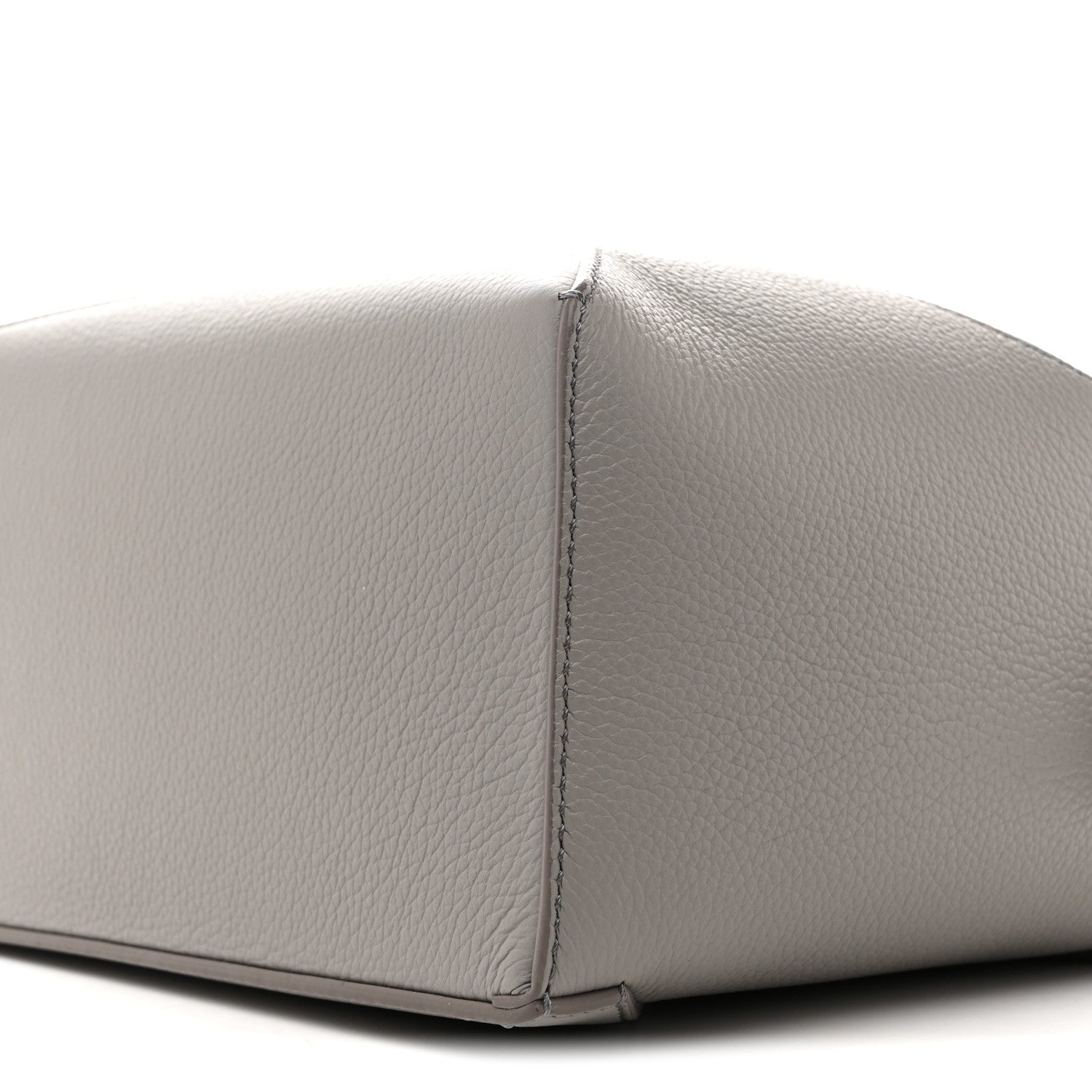 Loewe Soft Grained Calfskin Small Puzzle Edge Bag Pearl Grey 10 of 11