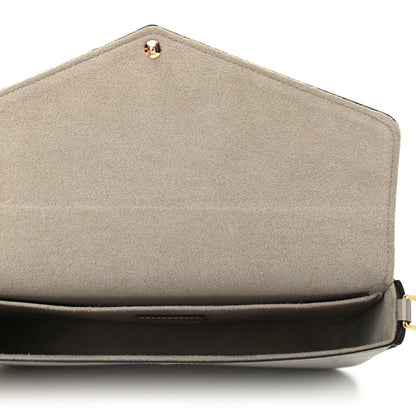 Louis Vuitton Epi Felicie Pochette Chain Wallet Galet 5 of 7