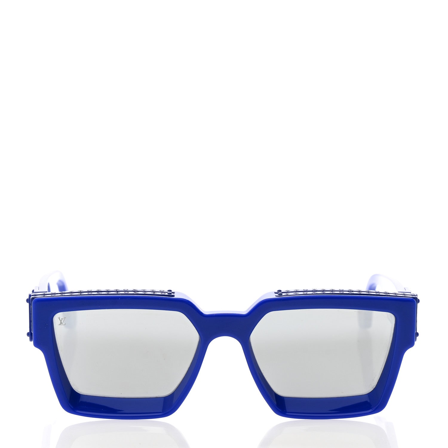 Louis Vuitton Acetate 1.1 Millionaires Sunglasses Z1276E Blue 2 of 7