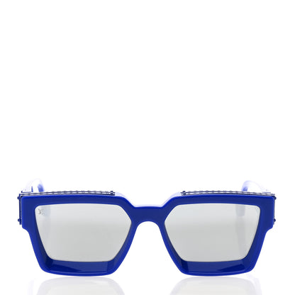 Louis Vuitton Acetate 1.1 Millionaires Sunglasses Z1276E Blue 2 of 7
