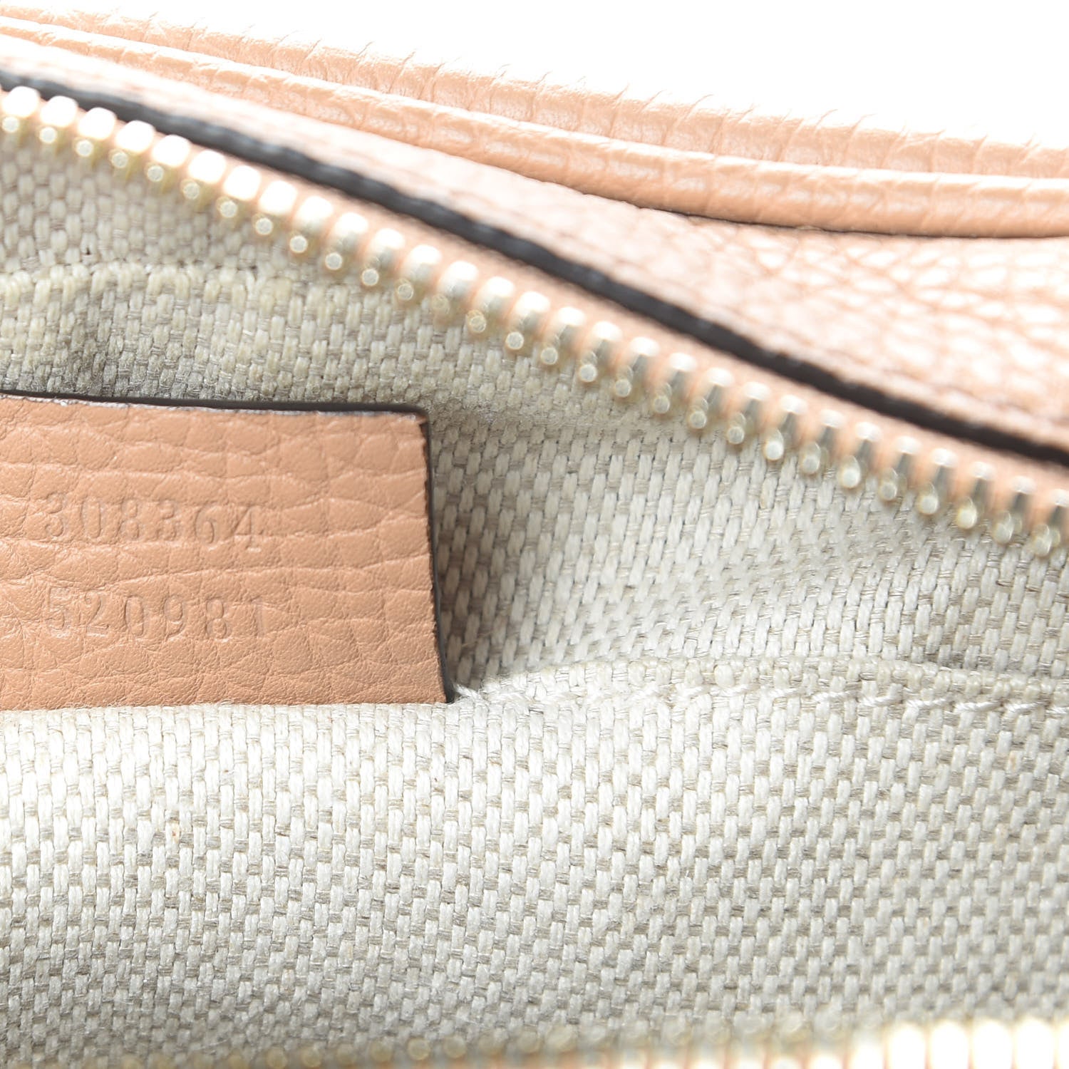 Gucci Pebbled Calfskin Small Soho Disco Bag Camelia 7 of 11
