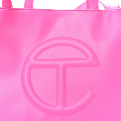 Telfar Vegan Leather Medium Shopping Bag Azalea 7 of 9