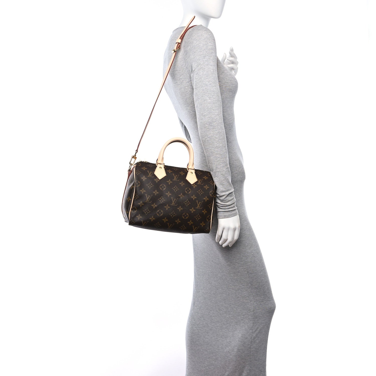 Louis Vuitton Monogram Speedy Bandouliere 25 2 of 13