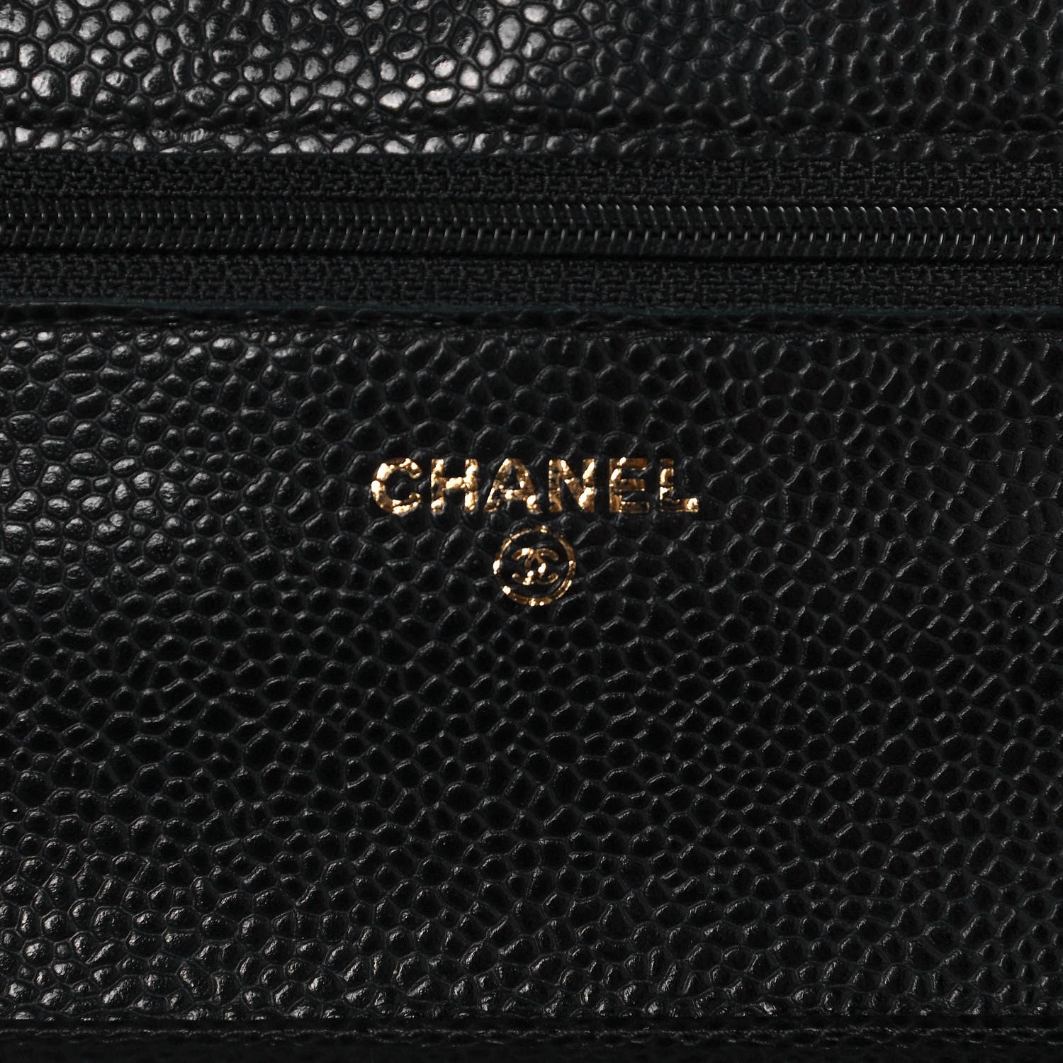 Chanel Caviar Quilted Wallet On Chain WOC Black 5 of 12