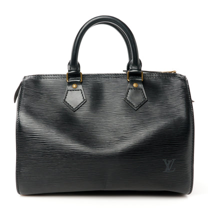 Louis Vuitton Epi Speedy 25 Black 1 of 13