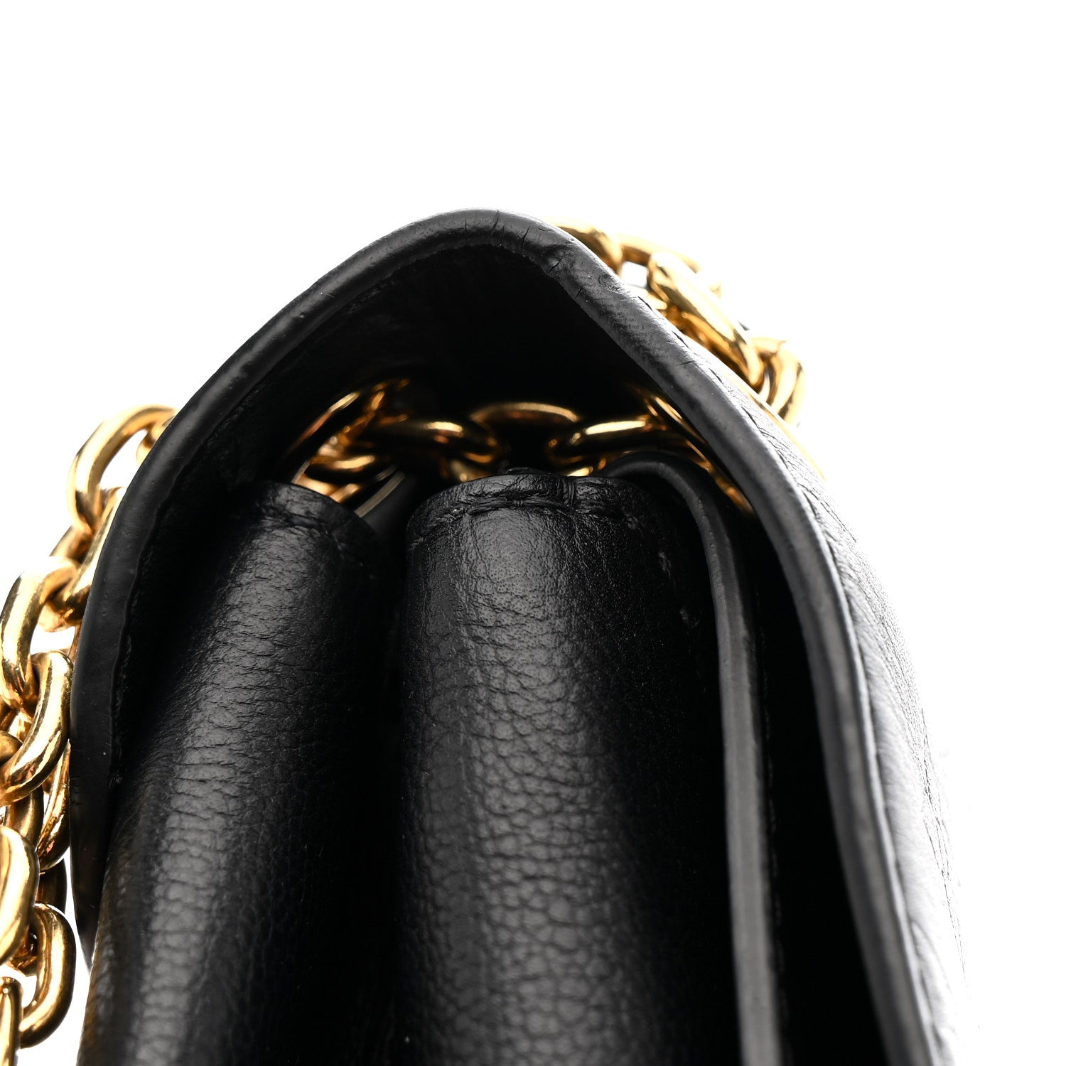 Louis Vuitton Monogram Cuir Plume Ecume Very Chain Bag Black 11 of 12