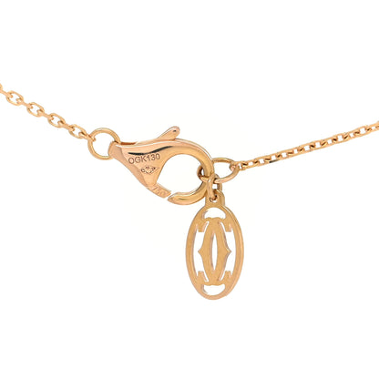 Cartier 18K Pink Gold Diamond XS D'Amour Pendant Necklace 3 of 4