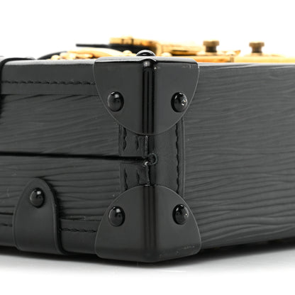 Louis Vuitton Epi Petite Malle Black 9 of 16