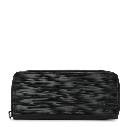 Louis Vuitton Epi Clemence Wallet Black 1 of 6