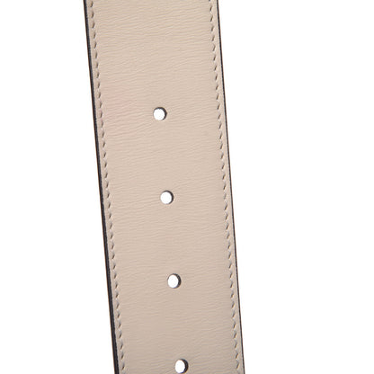 Gucci Calfskin Double G 40mm Belt 65 26 Mystic White 5 of 7