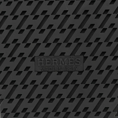 Hermes Woolskin Womens Chypre Sandals 41 Gris Chine 8 of 9