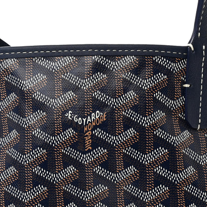 Goyard Goyardine Reversible Mini Anjou Navy 13 of 18