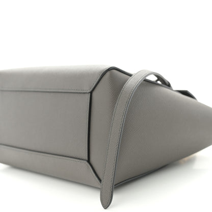 Celine Grained Calfskin Micro Belt Bag Grey 10 of 11