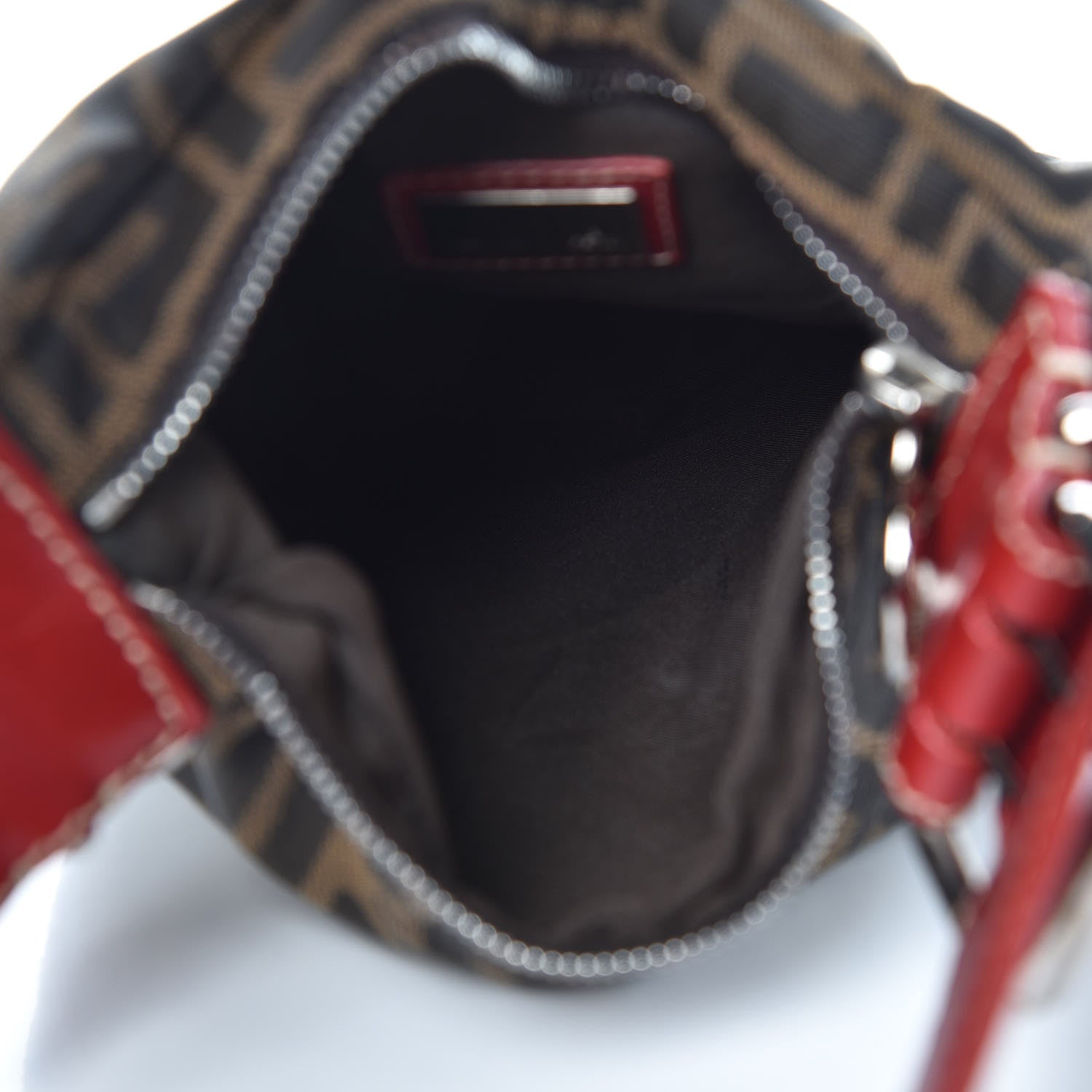 Fendi Zucchino Oyster Tobacco Red 5 of 11