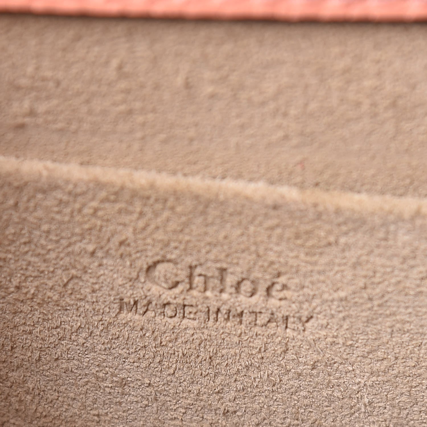 Chloe Calfskin Suede Small Nile Bracelet Bag Ideal Blush 6 of 15