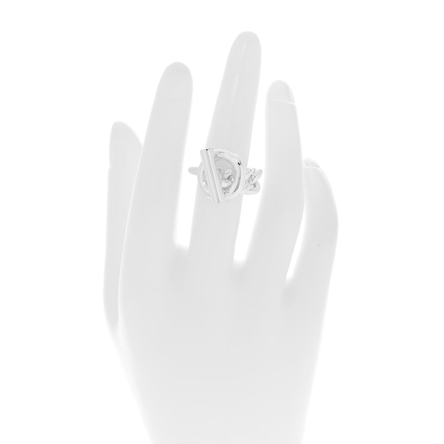 Sterling Silver GM Croisette Ring 52 6