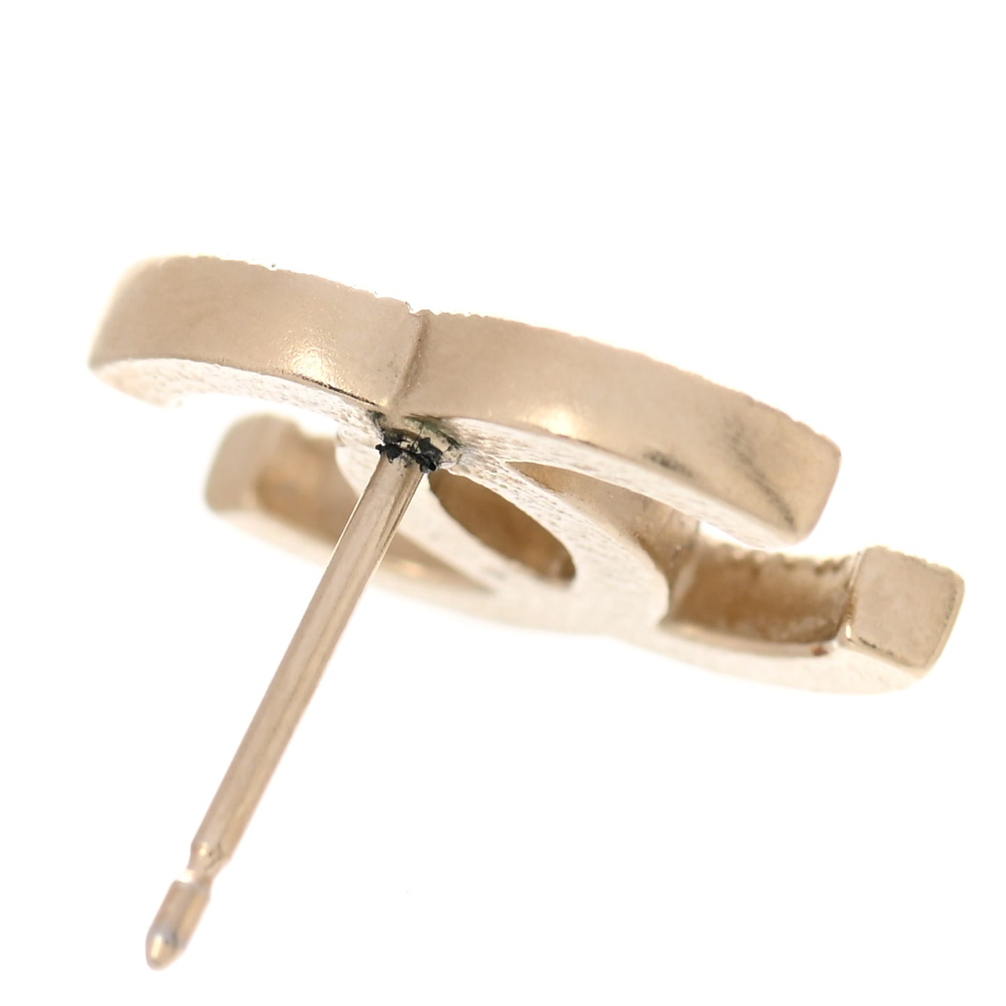 Crystal CC Earrings Gold