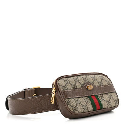 Gucci GG Supreme Monogram Ophidia Belted iPhone Case 85 34 Dark Brown 4 of 13