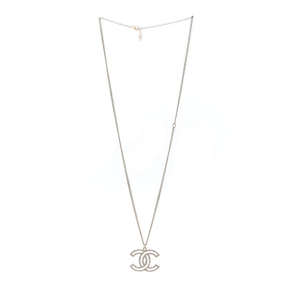 Chanel Crystal CC 100 Anniversary Necklace Gold 3 of 6