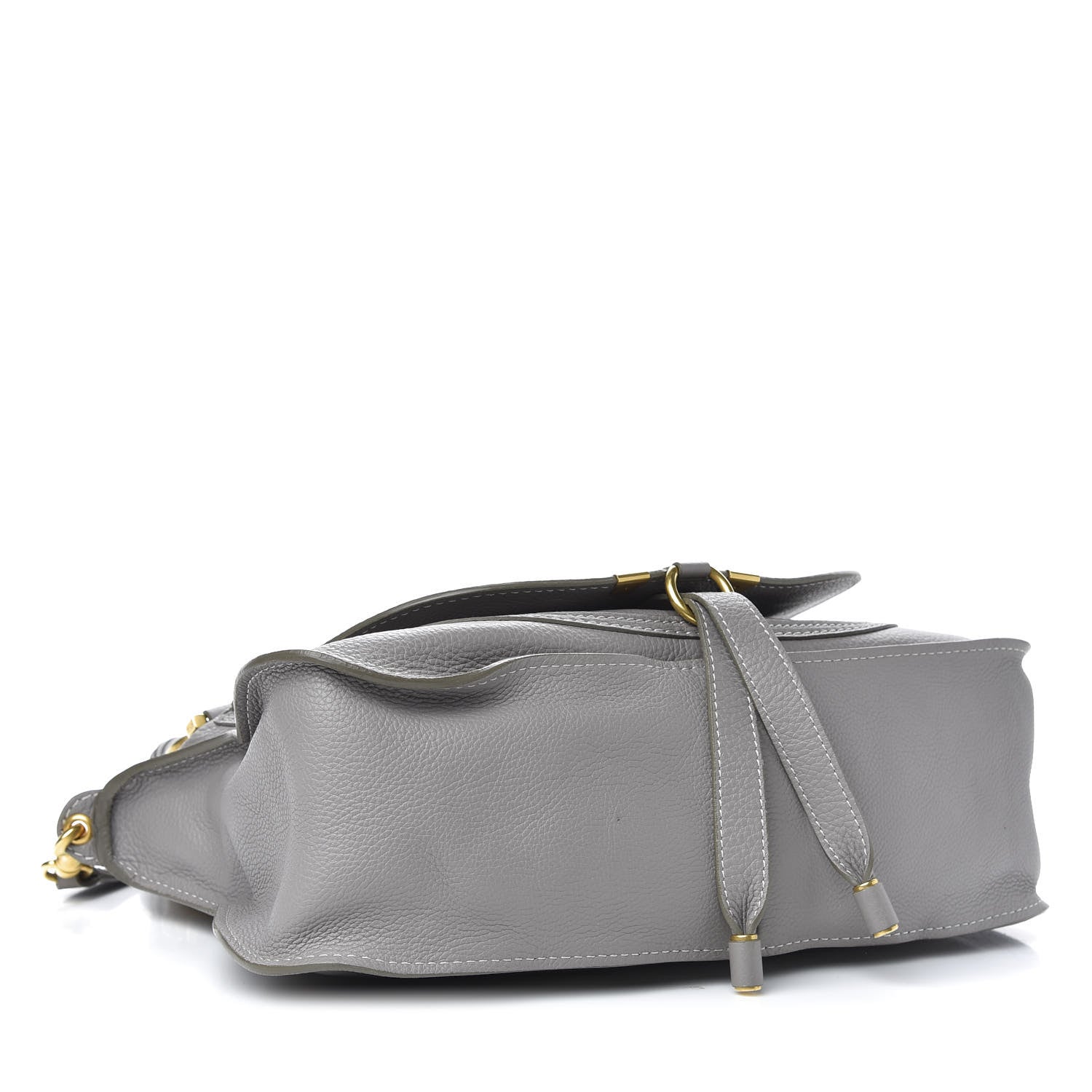 Chloe Calfskin Medium Marcie Satchel Cashmere Grey 5 of 10