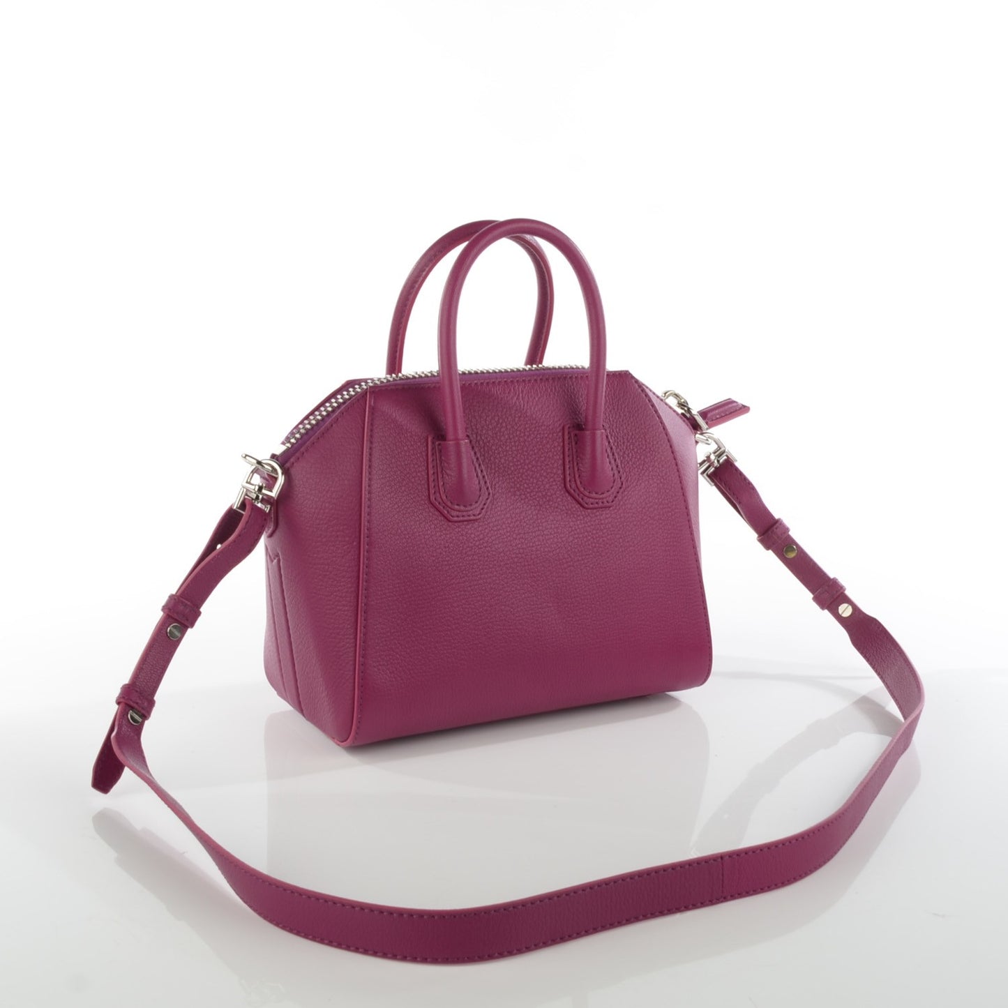Sugar Goatskin Mini Antigona Orchid Purple