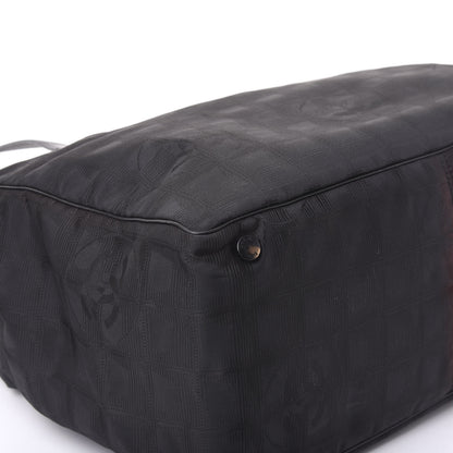 Chanel Nylon Large Travel Tote Black 5 of 12