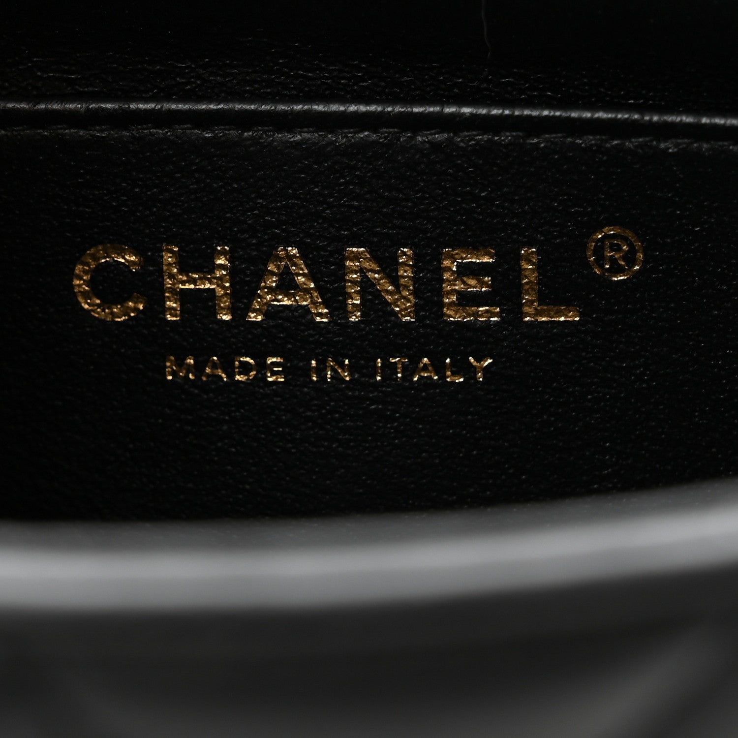 Chanel Lambskin Chevron Quilted Mini Square Flap Black 6 of 10