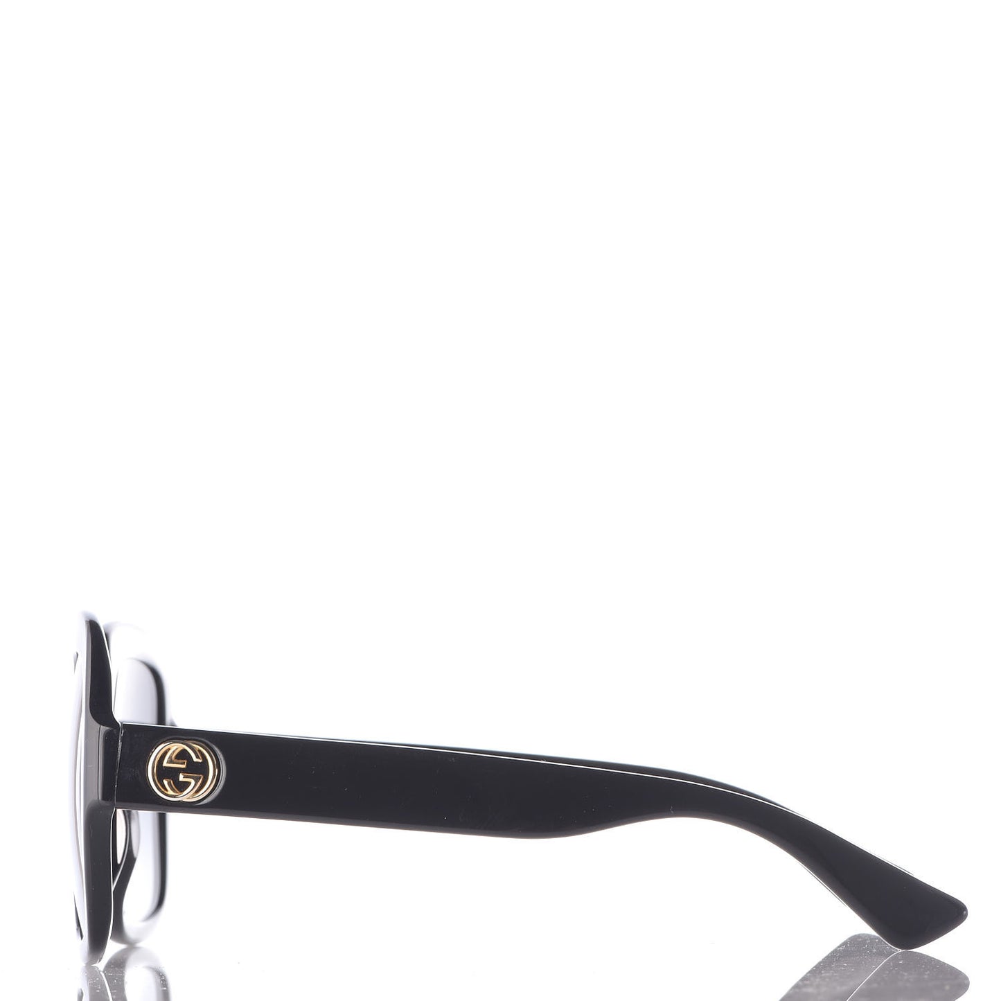 Oversize Square GG 0036S Sunglasses Black