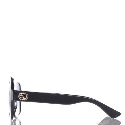 Gucci Oversize Square GG 0036S Sunglasses Black 3 of 7