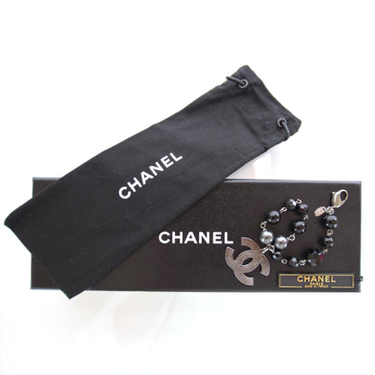 Chanel Beaded CC Bracelet Black 3 of 4