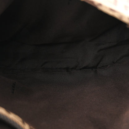 Fendi Zucchino Small Hobo Mogano Panna Testa 5 of 19