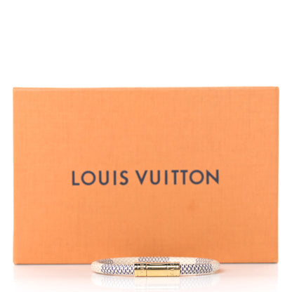 Louis Vuitton Damier Azur Keep It Bracelet 17 5 of 5