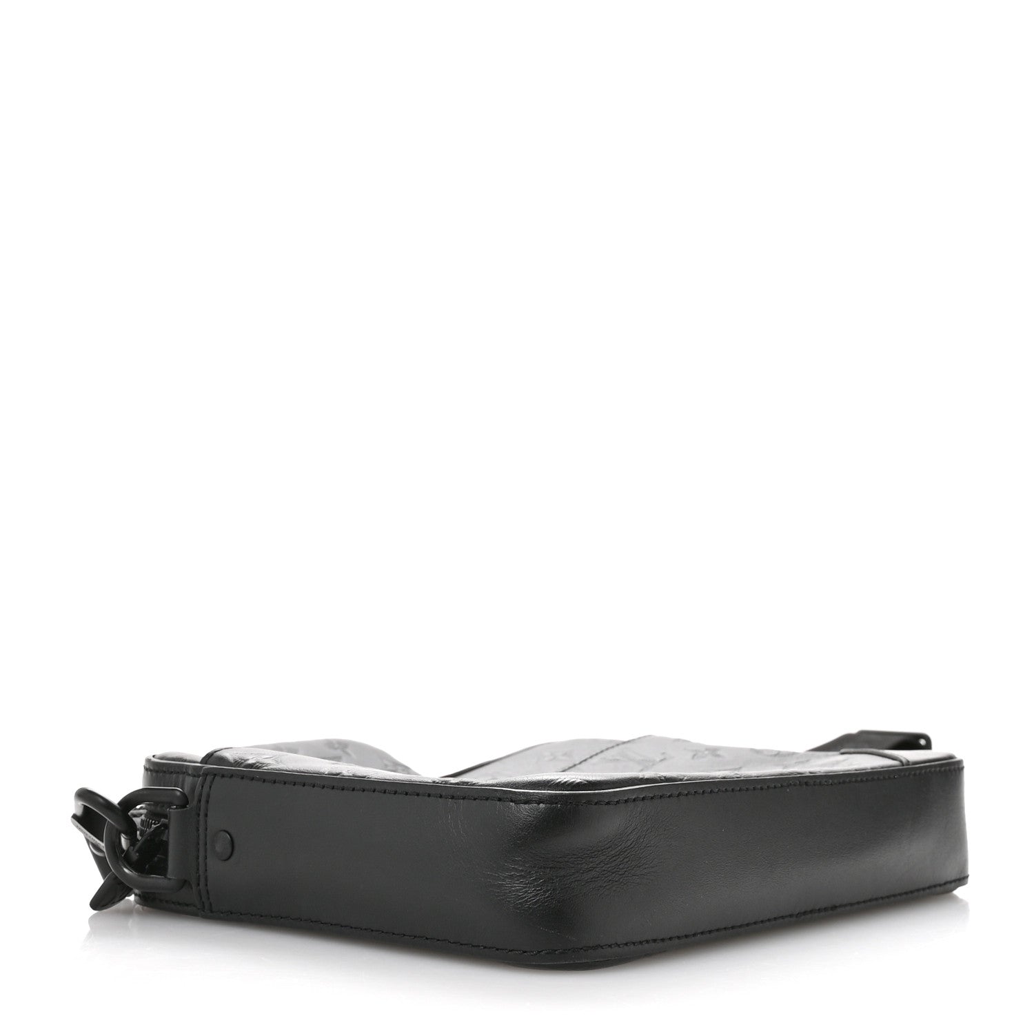 Louis Vuitton Calfskin Monogram Shadow Duo Messenger Black 4 of 10