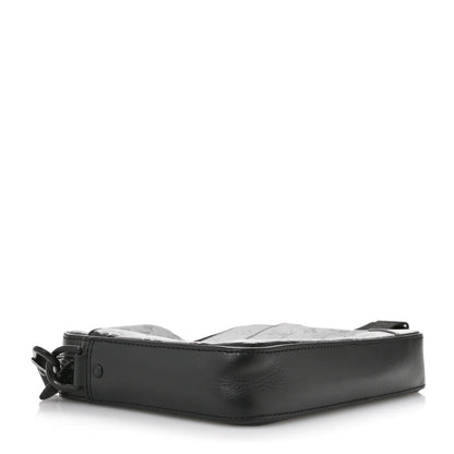 Louis Vuitton Calfskin Monogram Shadow Duo Messenger Black 4 of 10