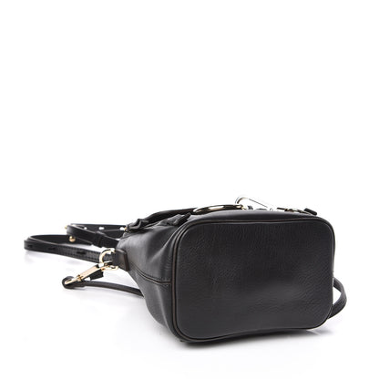 Chloe Suede Calfskin Mini Faye Backpack Black 4 of 10