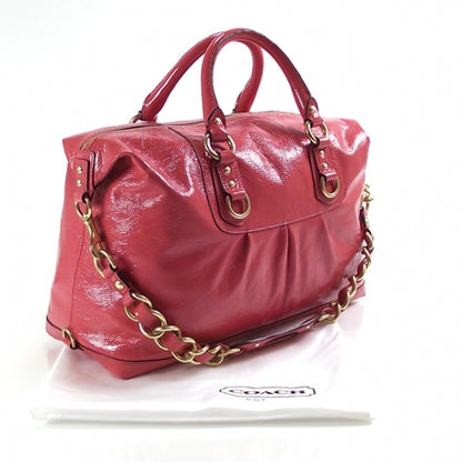 FASHIONPHILE COACHPatentMadisonSabrinaCoral12948 3 of 10