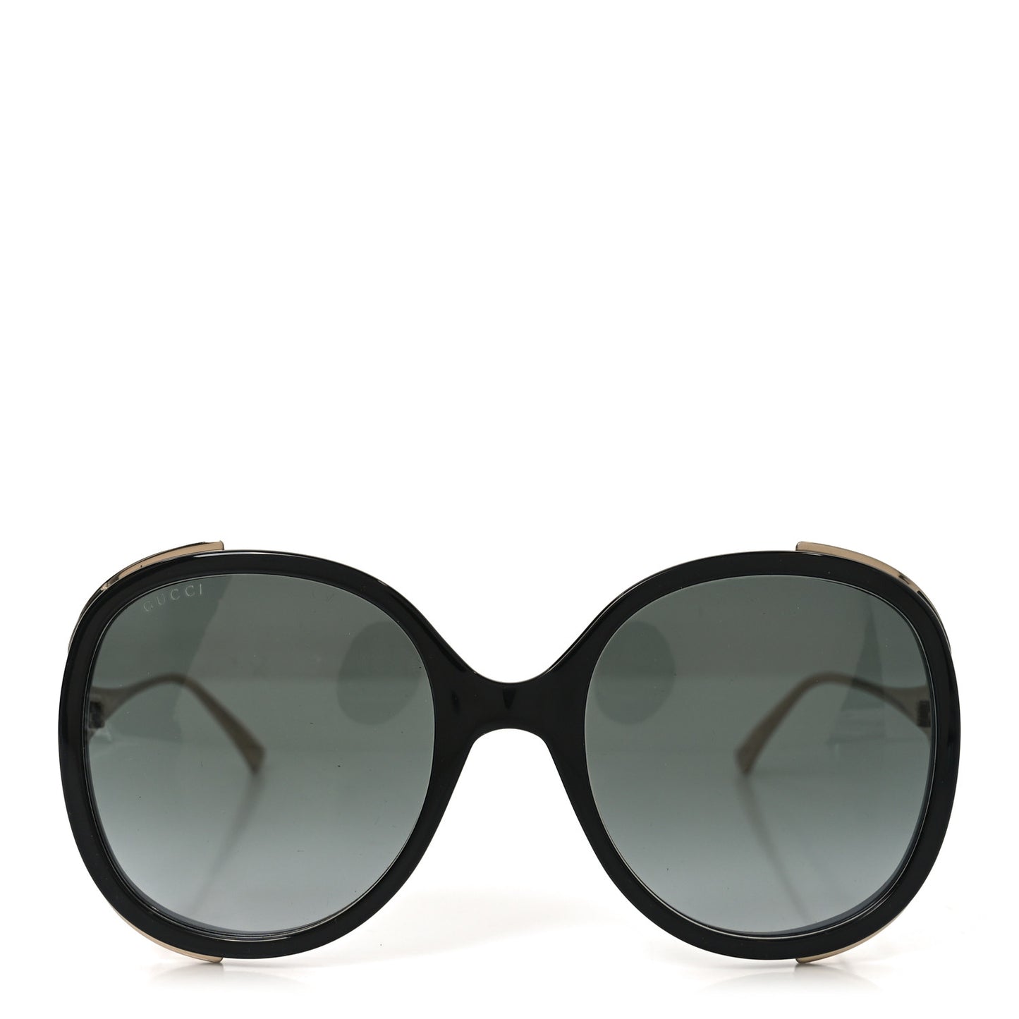 Round Frame Injected GG0226S Sunglasses Black