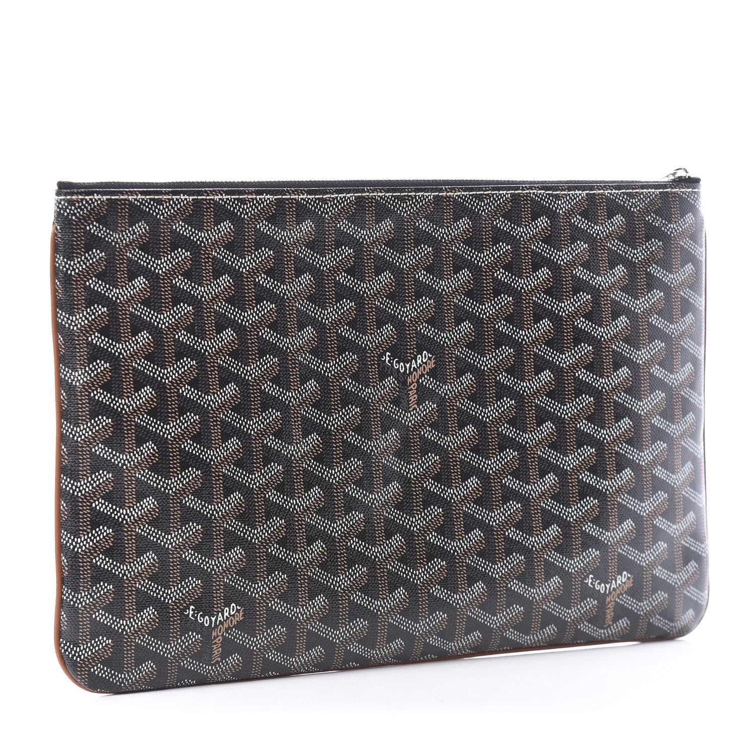 Goyard Goyardine Senat Pochette MM Black 3 of 9