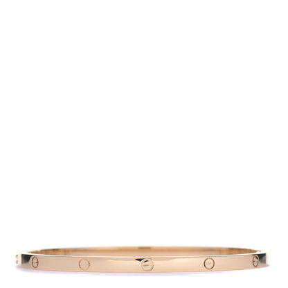 Cartier 18K Yellow Gold Small LOVE Bracelet 18 3 of 5